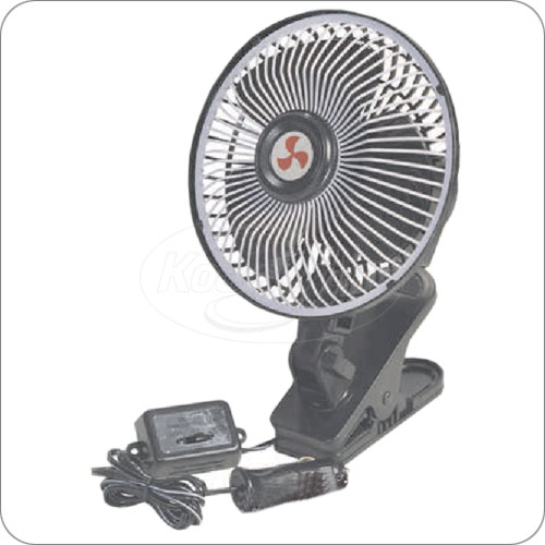 12V Oscillating Clip on Fan